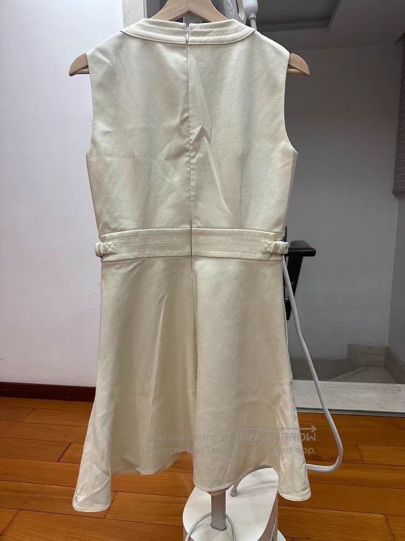 Valentino Valentino Off-white dress Size S / US 4 / IT 40 - 5 Thumbnail