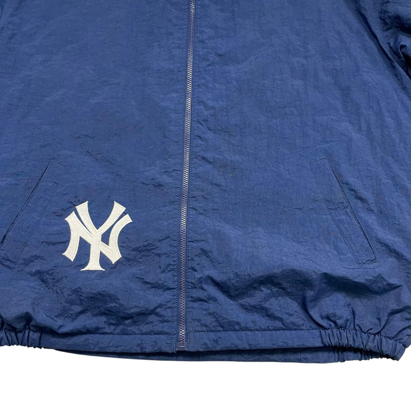 MLB VTG 90s NEW YORK YANKEES HOODED STARTER QUILT LINING JACKET Size US XL / EU 56 / 4 - 8 Thumbnail