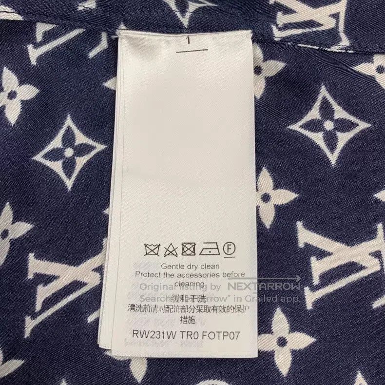 Louis Vuitton Louis Vuitton 23 dark blue logo presbyopic full print mulb Size XS / US 0-2 / IT 36-38 - 6 Thumbnail