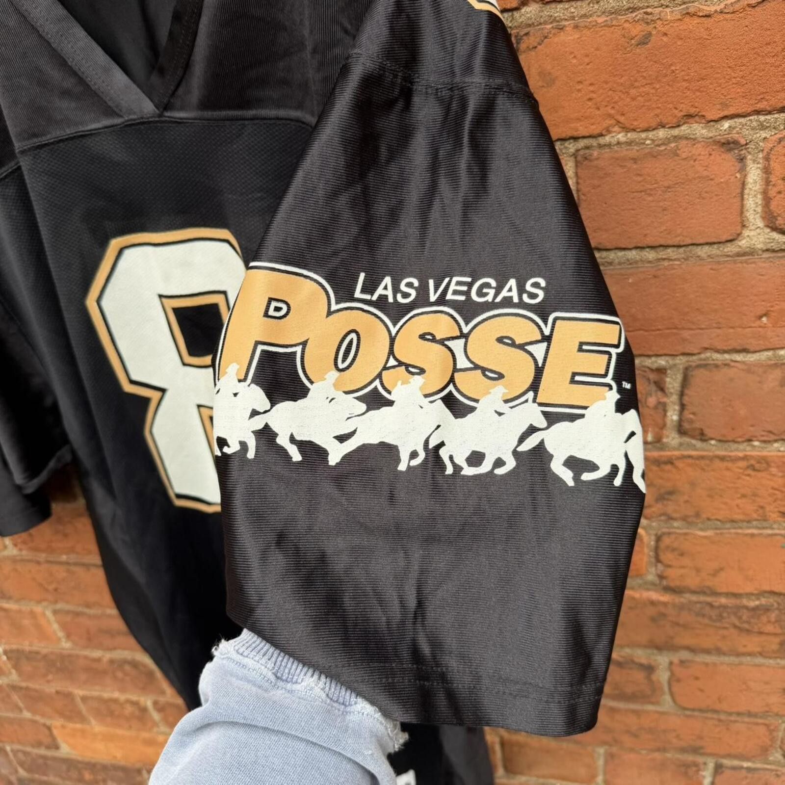 Other Vintage Las Vegas posse Carlos Huerta CFL ravens jersey 90s Size US XL / EU 56 / 4 - 3 Thumbnail