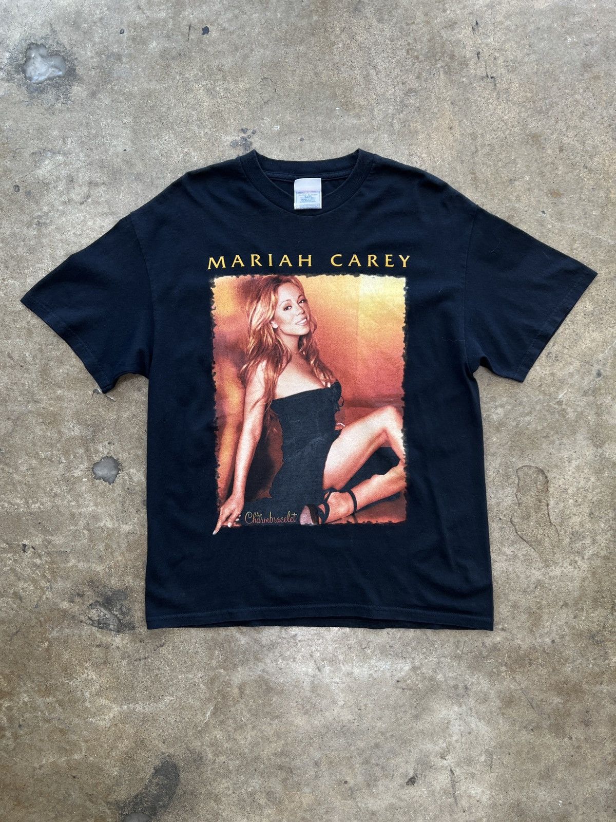 Band Tees Vintage Y2K 2003 Mariah Carey Charm Concert Tee Large Size US L / EU 52-54 / 3 - 2 Thumbnail