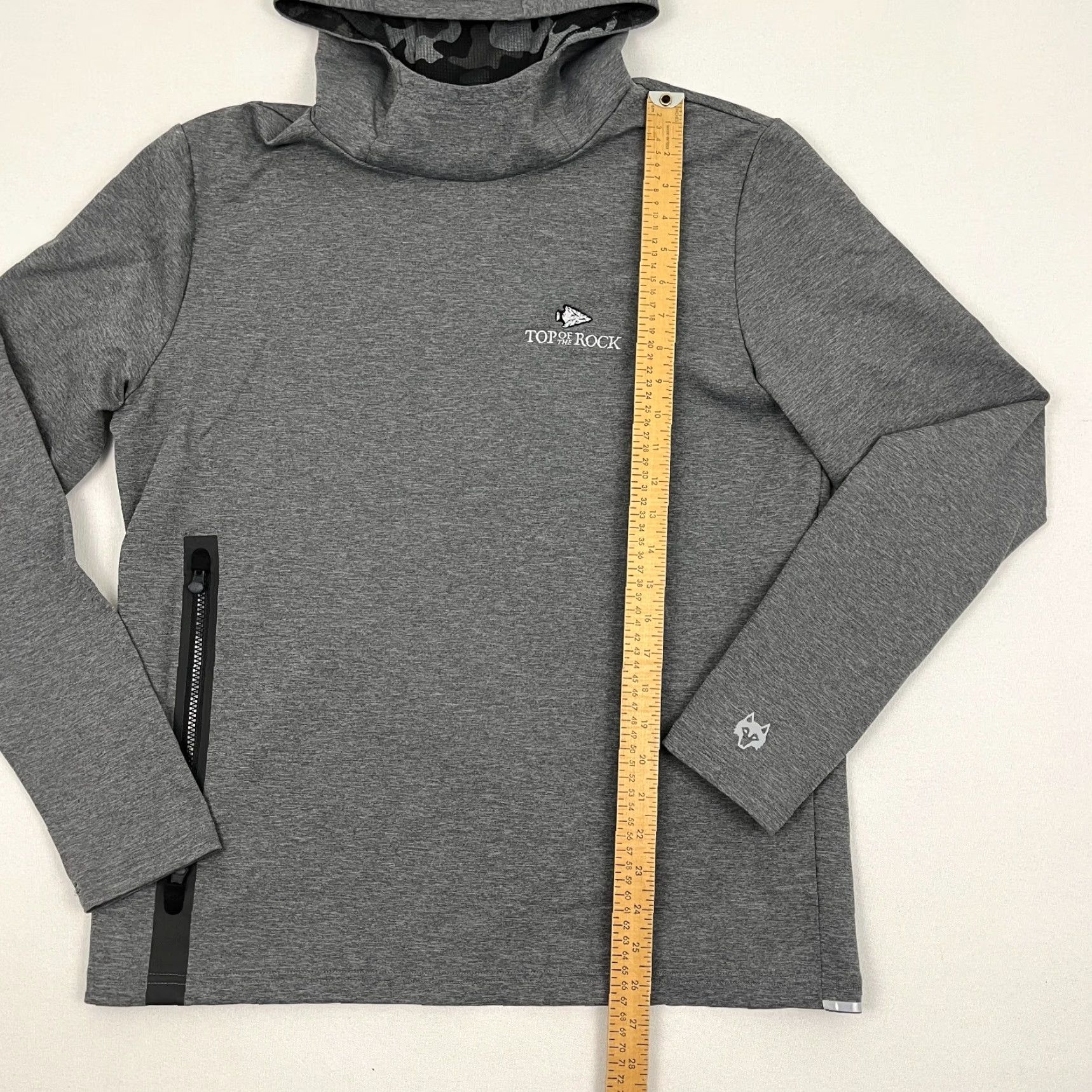 Vintage Greyson Cokato Hoodie Mens L Gray Top of the Rock Performance Pullover Jacket Size US M / EU 48-50 / 2 - 5 Thumbnail