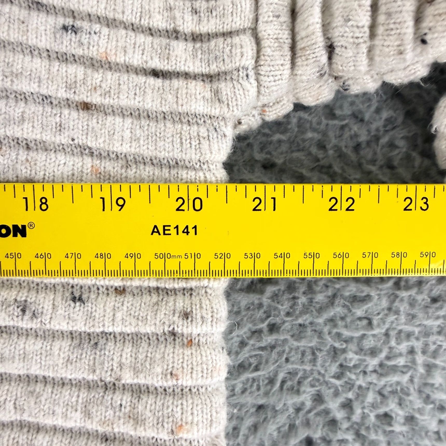 Madewell Madewell Sweater Womens Medium Ivory Pullover Long Sleeve Knit Casual Crew Neck Size M / US 6-8 / IT 42-44 - 5 Thumbnail