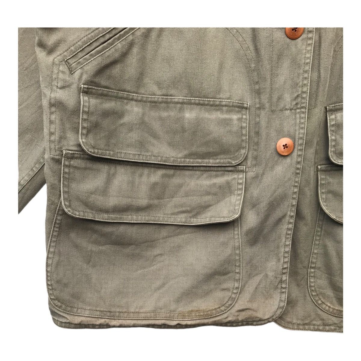Polo Ralph Lauren Vintage Polo Ralph Lauren Riversible Field Coat Heavy Jacket Size US L / EU 52-54 / 3 - 15 Thumbnail
