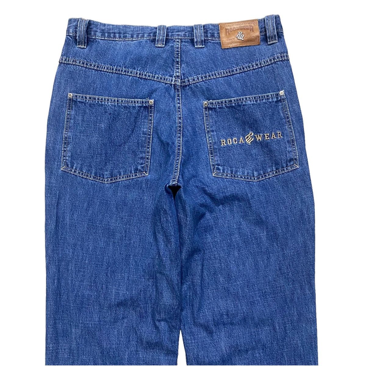 Rocawear Vintage Y2K Rocawear Denim Baggy Jeans Size US 36 / EU 52 - 9 Thumbnail