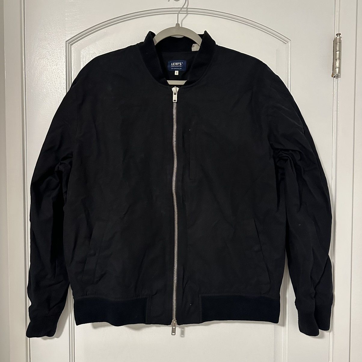 Levi's Made & Crafted Levi's Made & Crafted Cotton Twill Bomber Jacket Size US L / EU 52-54 / 3 - 1 Thumbnail