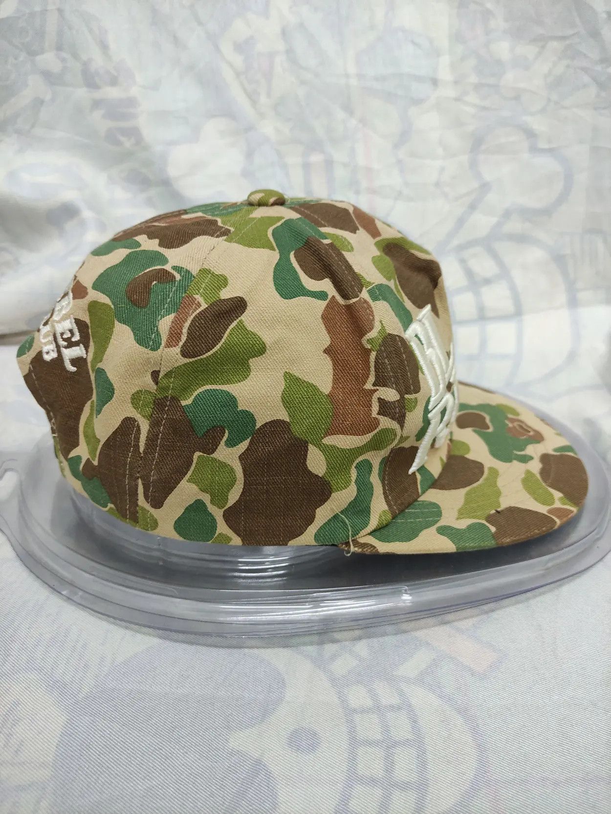 Japanese Brand BLACK REBEL MOTORCYCLE CLUB DUCK CAMO CAP Size ONE SIZE - 4 Thumbnail