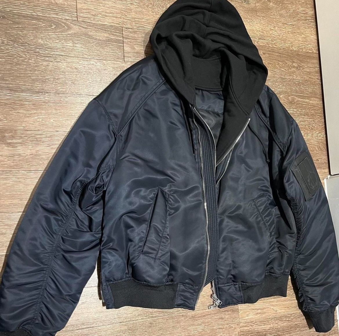 Juun.J Juun.J Bomber Jacket Size US L / EU 52-54 / 3 - 2 Thumbnail