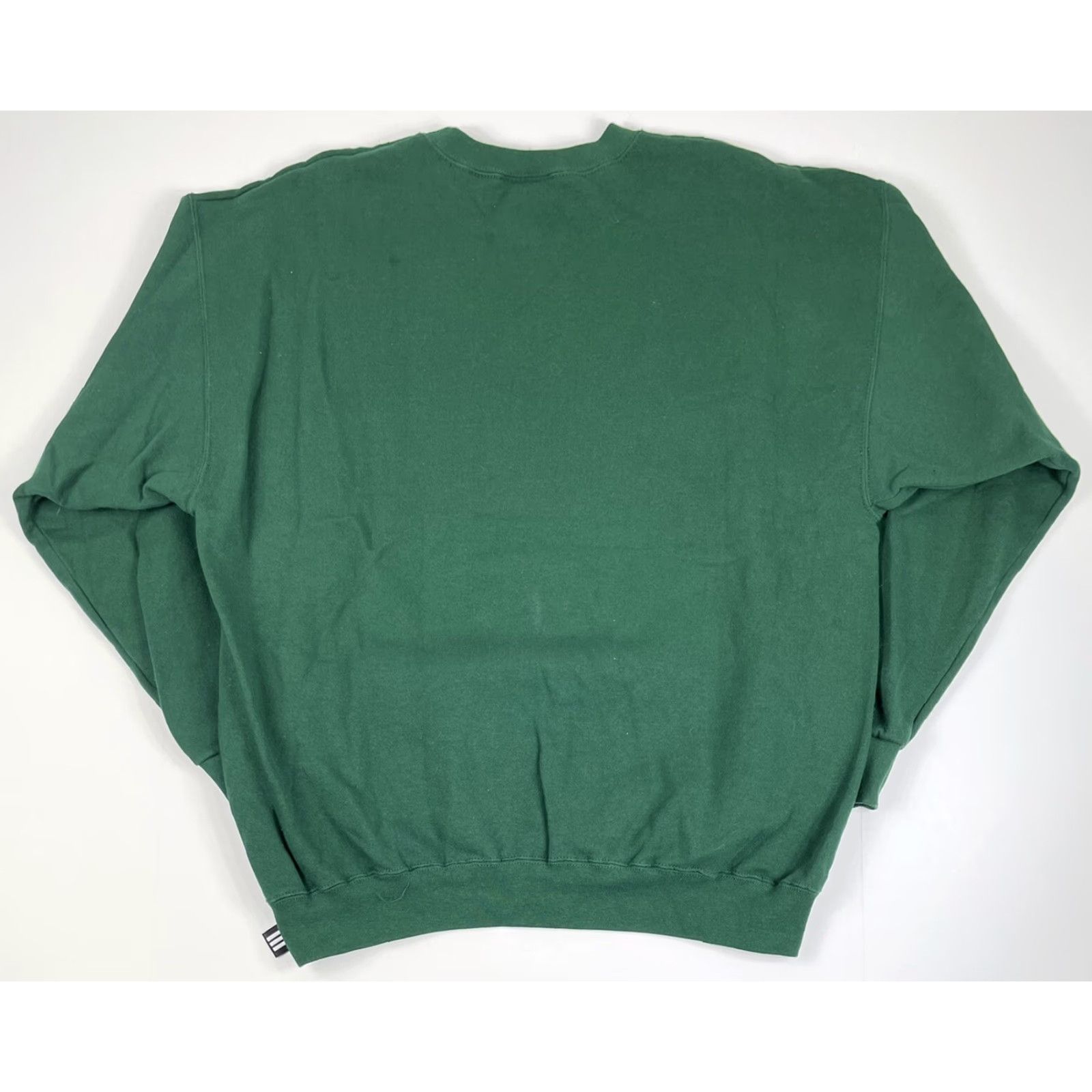 Adidas VINTAGE adidas Sweatshirt Crewneck 3 Stripe Trefoil Green Sz L Men Regular | Sweatshirt | Green | 90s Theme | Logo Embroidered Mens Size US L / EU 52-54 / 3 - 3 Thumbnail