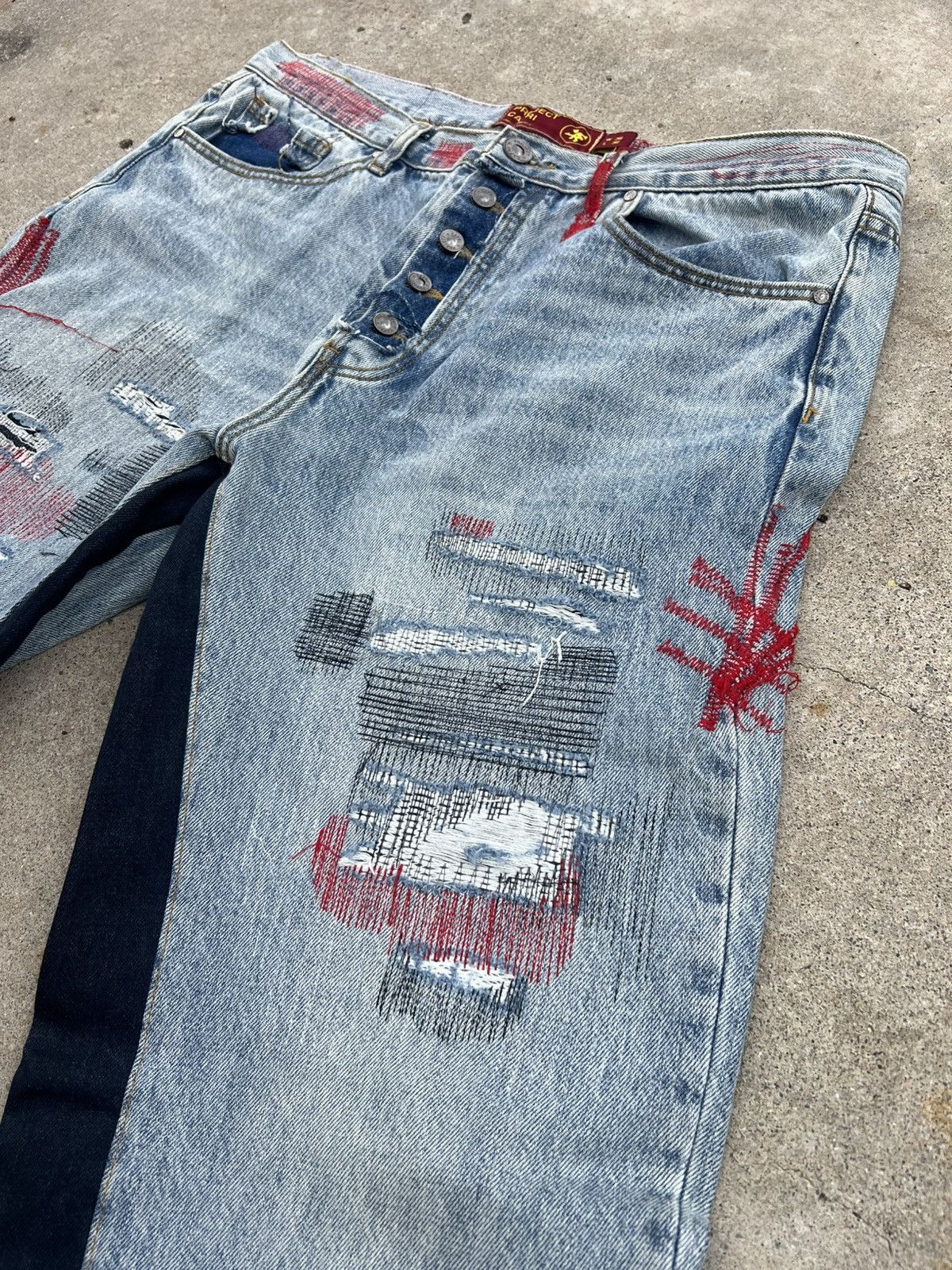 Other Project Capri distressed denim Size US 36 / EU 52 - 3 Thumbnail