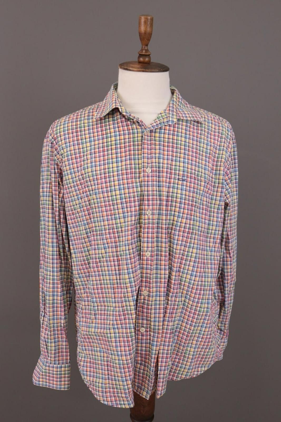 Paul & Shark Paul & Shark Multi Plaid Cotton Collared Shirt Dress Size 43 Size M / US 6-8 / IT 42-44 - 1 Thumbnail