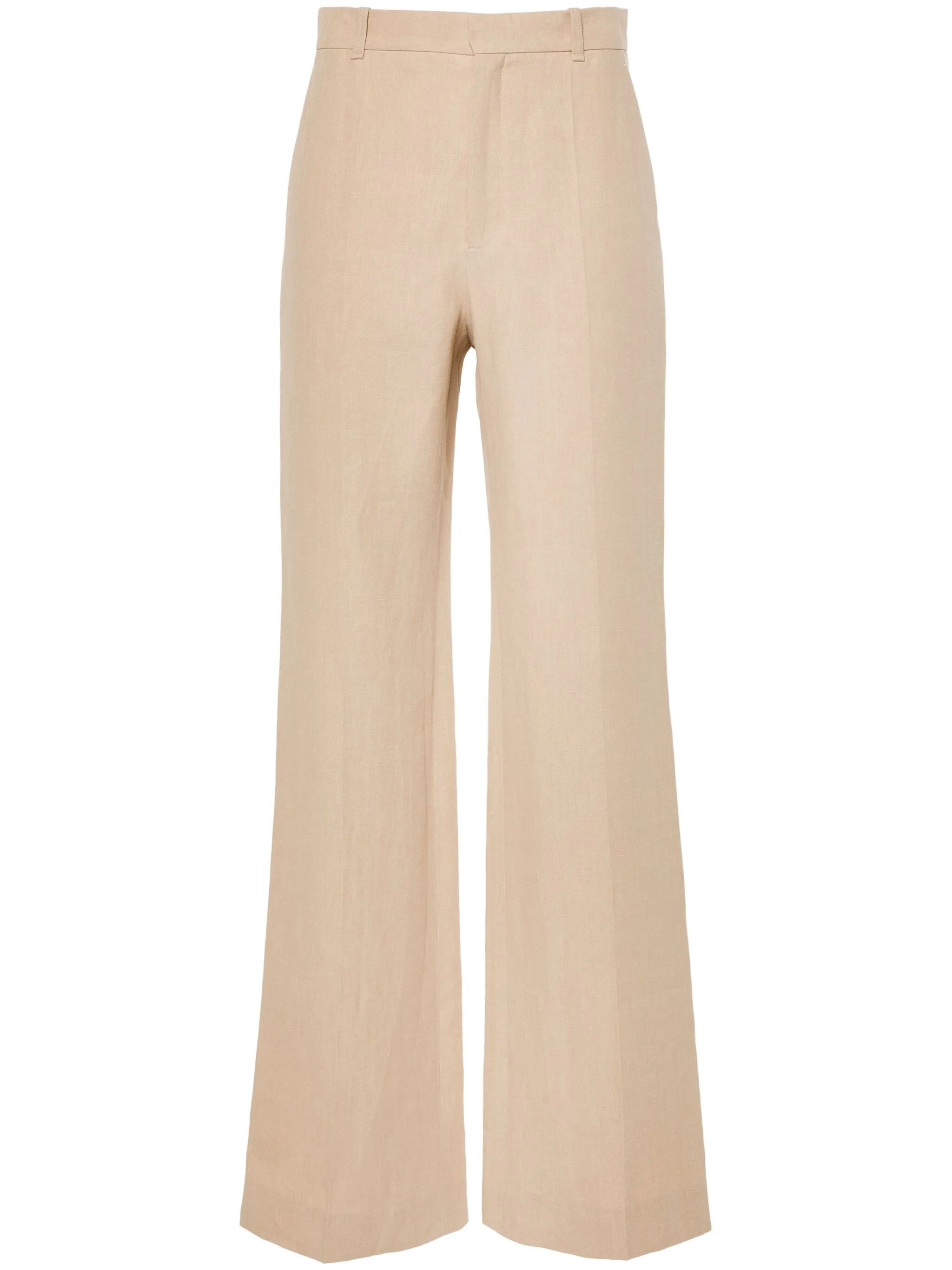 Chloe o1y0825 Casual Pant in Beige Size 28" / US 6 / IT 42 - 1 Thumbnail