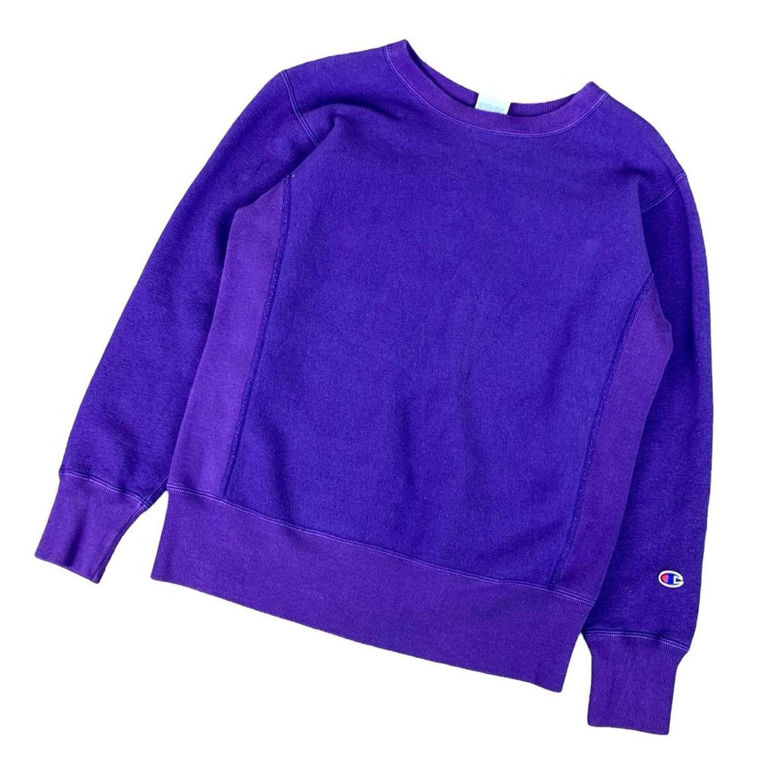 Vintage purple champion sweatshirt sales
