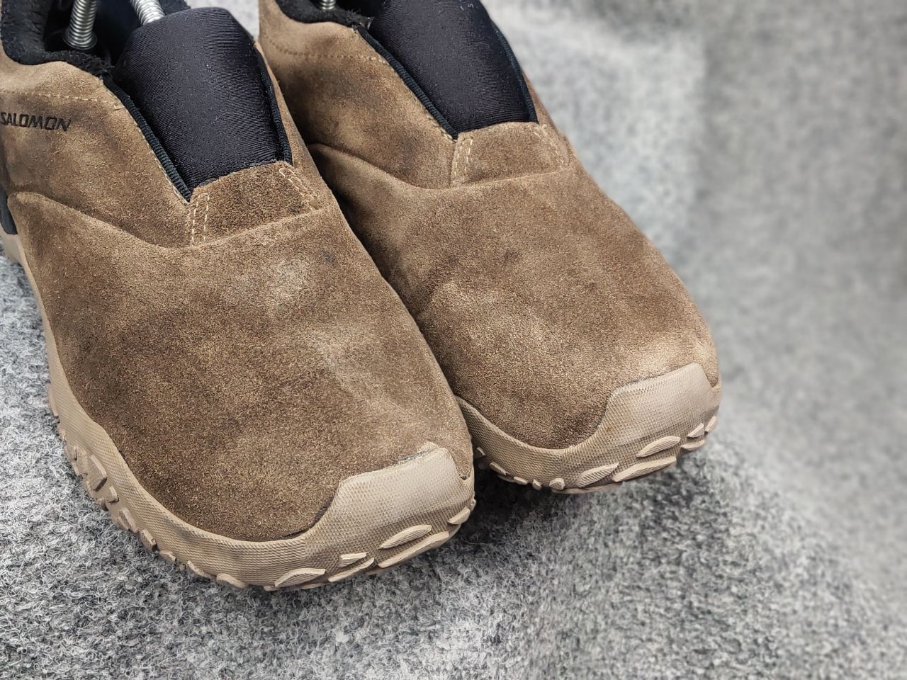 Vintage Salomon Contagrip faded archive slipon sneakers