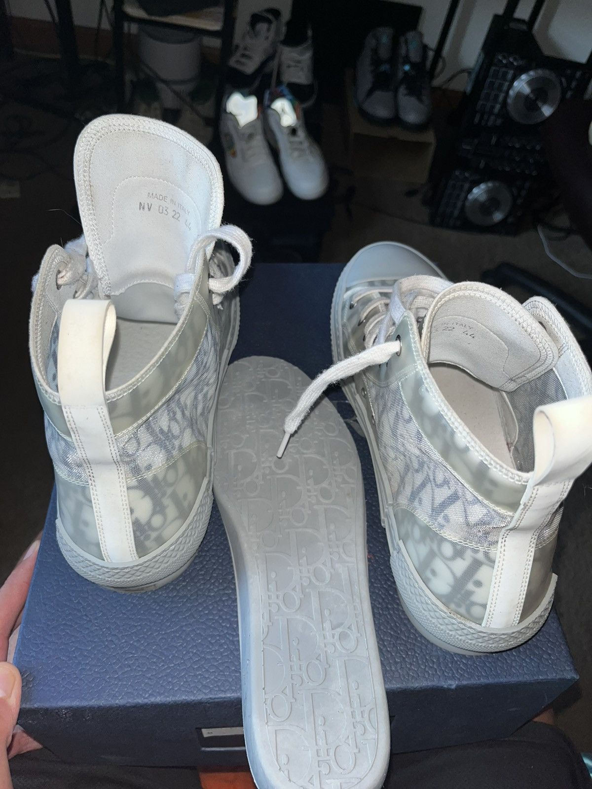 Dior Dior hi tops Size US 12 / EU 45 - 9 Thumbnail