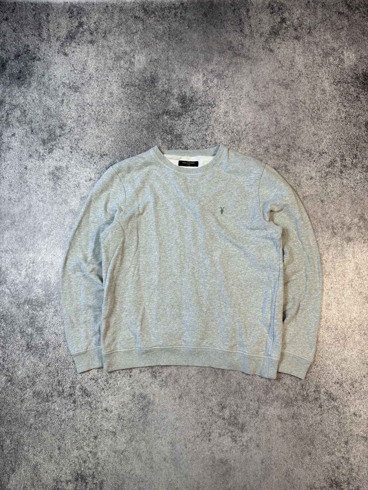 Allsaints × Vintage Allsaints Sweatshirt Streetwear Rare Causal USA Style L Size US L / EU 52-54 / 3 - 1 Thumbnail
