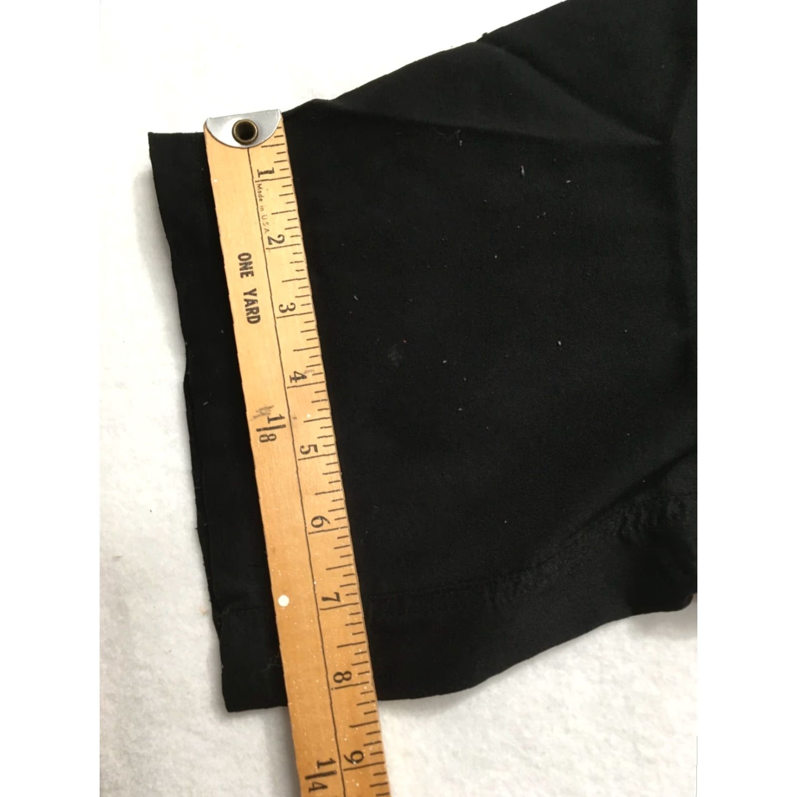 Vintage Gerry Pants Men 40 X 30 Stretch Black Distress Chino Flat Front Regular Straight Size US 40 / EU 56 - 2 Thumbnail