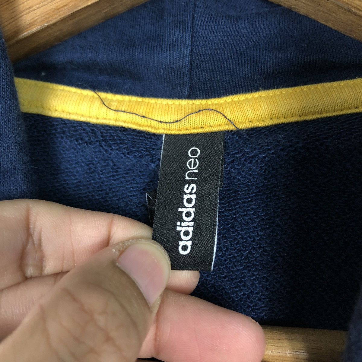 Adidas 📌Adidas Hoodie Pull Over Rare Big Logo Over Design Size US L / EU 52-54 / 3 - 17 Thumbnail