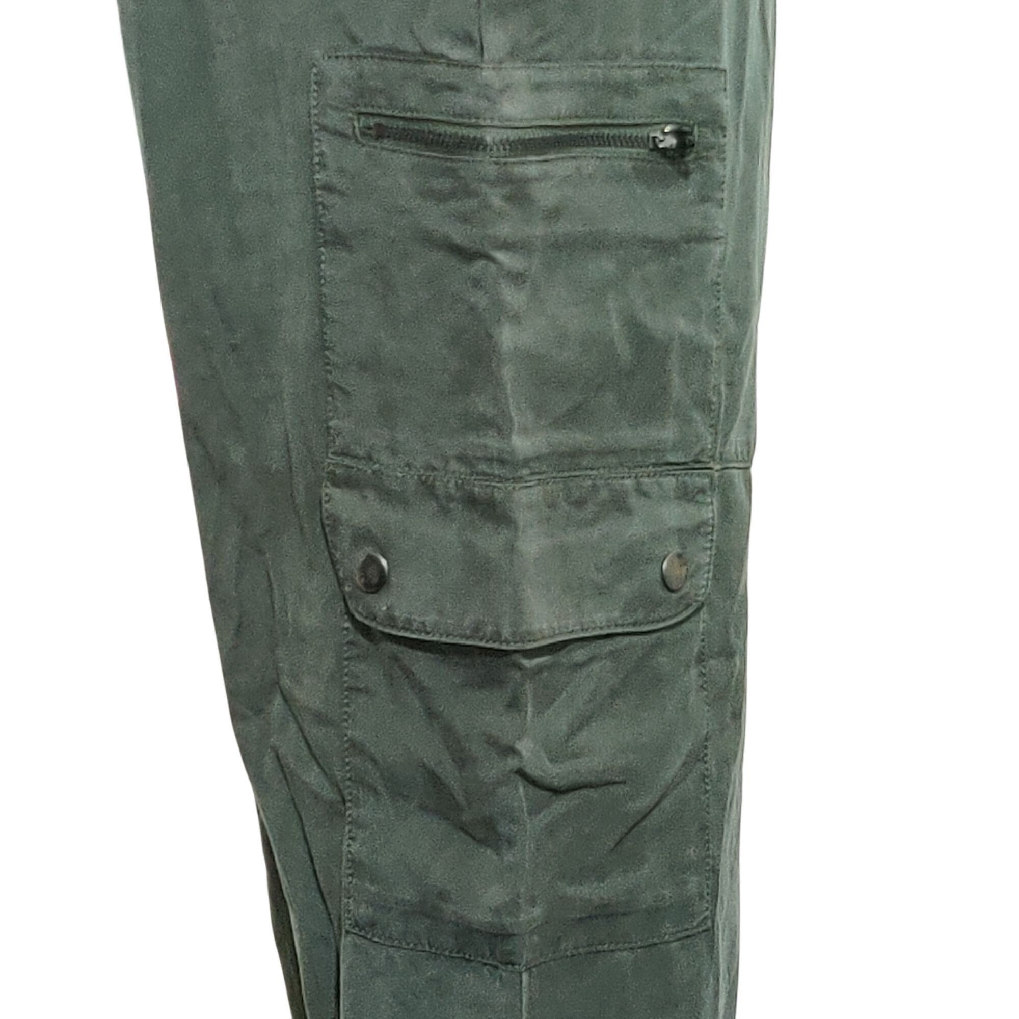 Banana Republic Banana Republic Womens Pants Cargo Y2K Indie Utility Army Ol Size 42" / US 20 - 7 Thumbnail