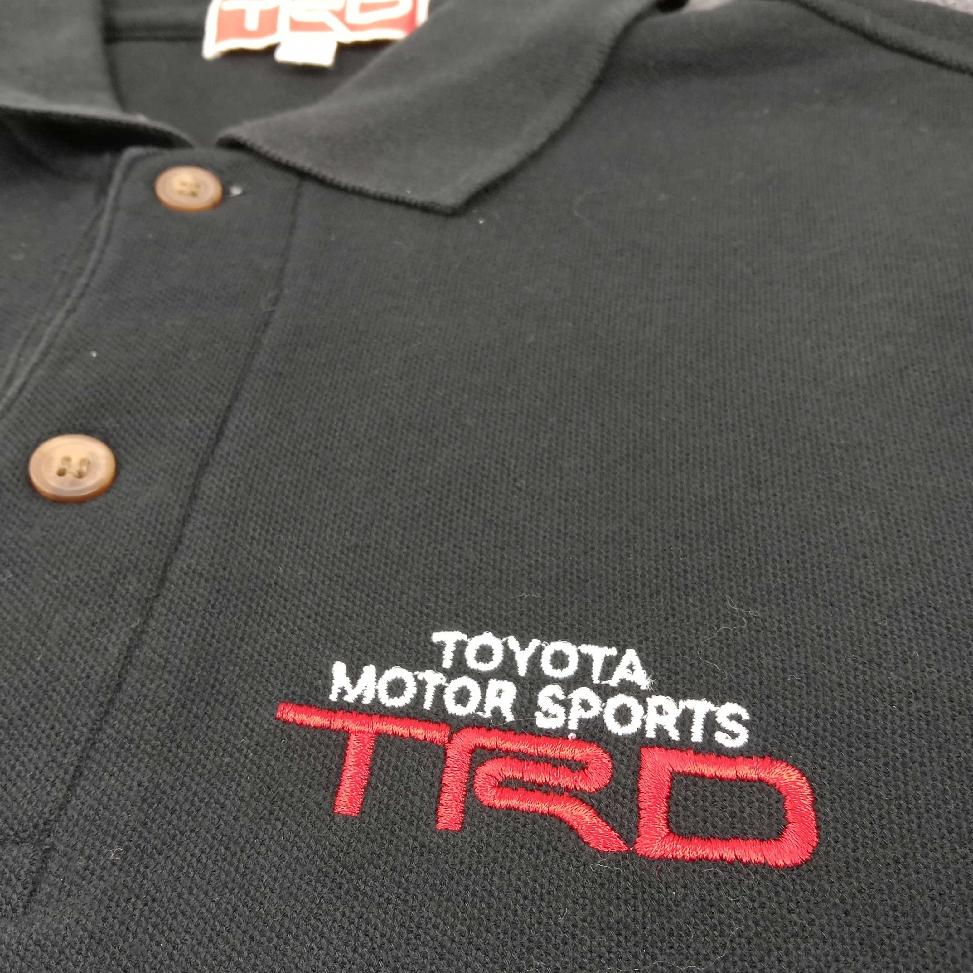 Japanese Brand × Vintage TRD Toyota Motorsports Japanese Racing Polos Size US L / EU 52-54 / 3 - 5 Thumbnail