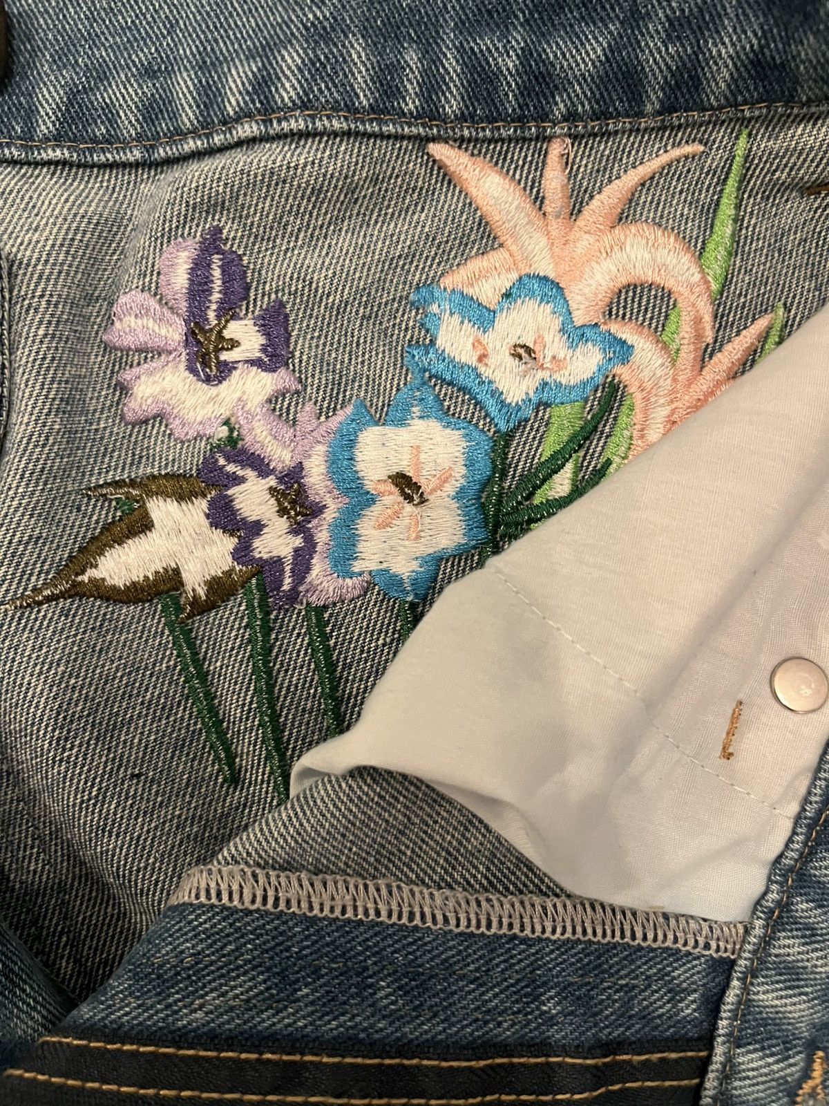 KidSuper Kidsuper flower pot jeans Size US 32 / EU 48 - 7 Thumbnail