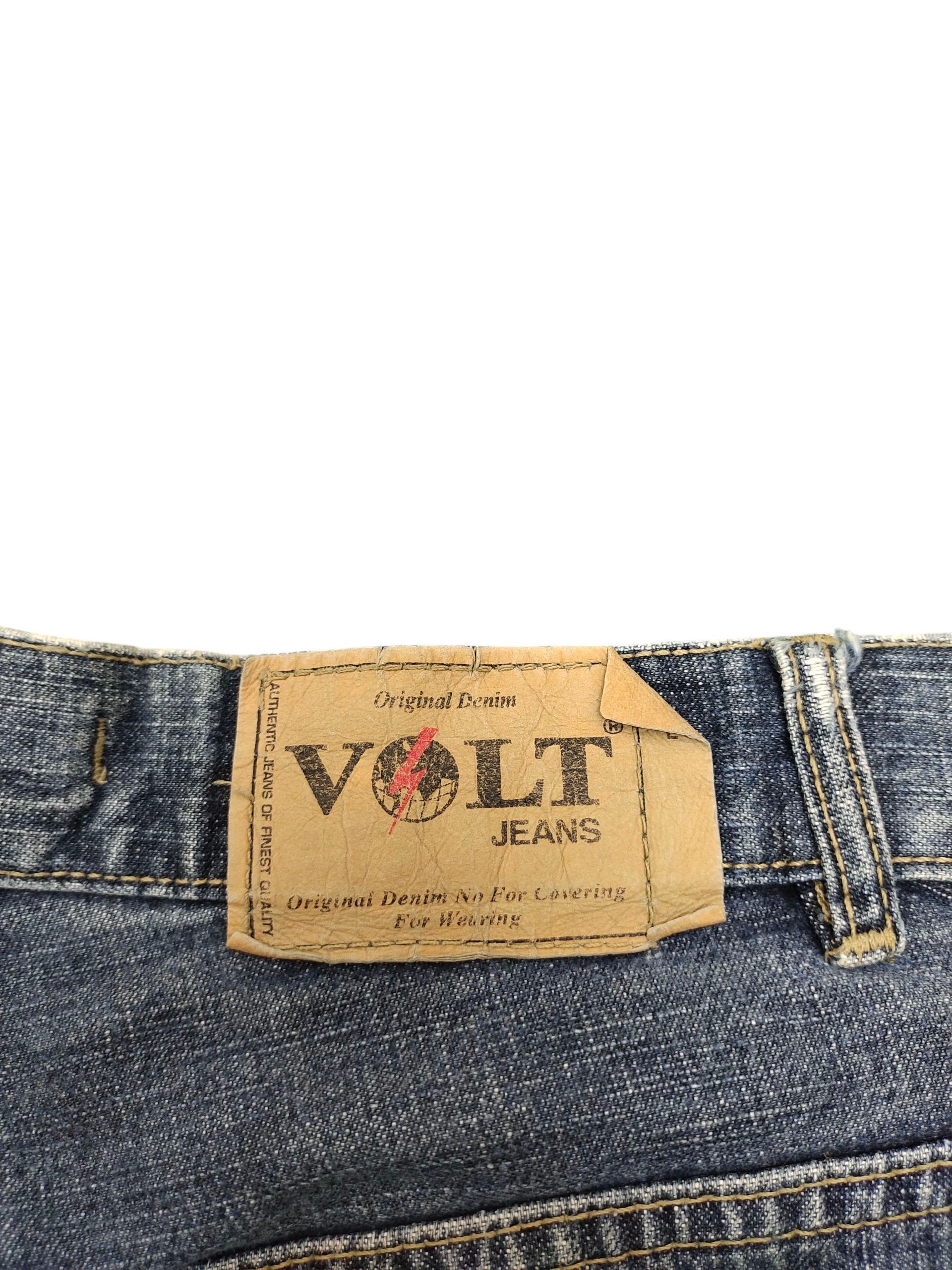 Kapital Vintage Volt Japan Biker Jeans - Distress Faded Grunge Denim Size US 32 / EU 48 - 10 Thumbnail