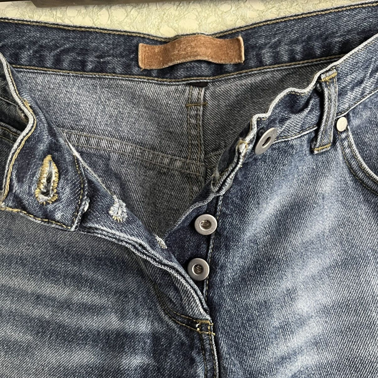 Alexander McQueen McQueen’s 2000s Deconstructed Jeans Size 28" / US 6 / IT 42 - 7 Thumbnail