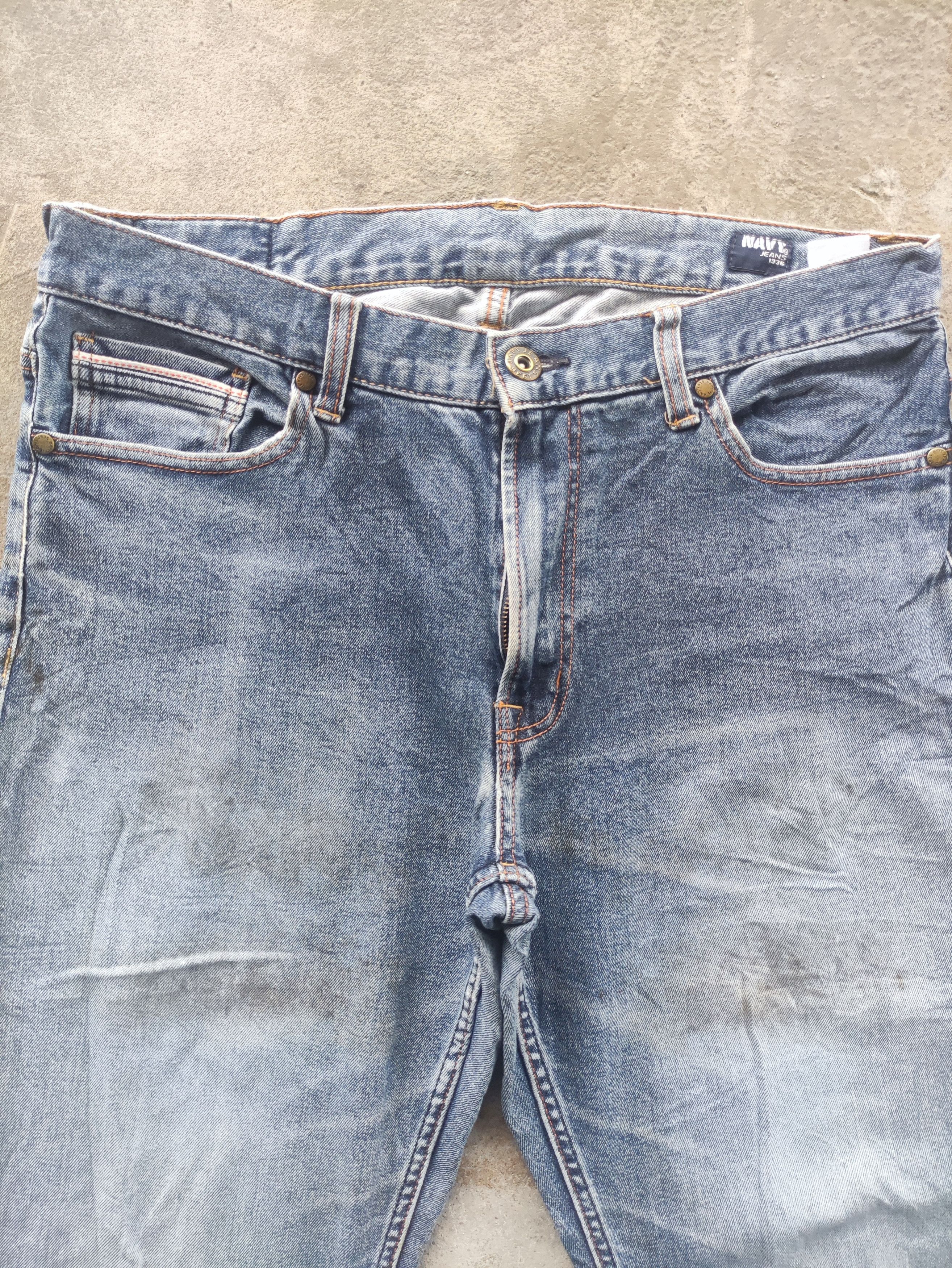 Japanese Brand Vintage Japanese Brand Buggy Jeans Faded Ripped Pants Size US 34 / EU 50 - 3 Thumbnail
