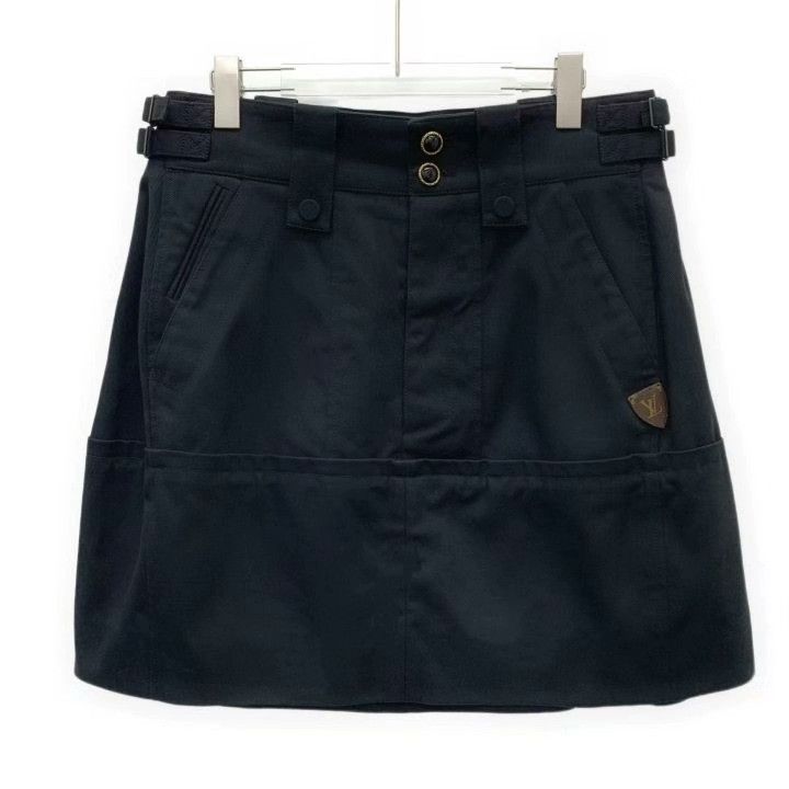 Louis Vuitton Louis Vuitton Logo Cotton Casual Skirt Size 36" / US 14 / IT 50 - 1 Thumbnail