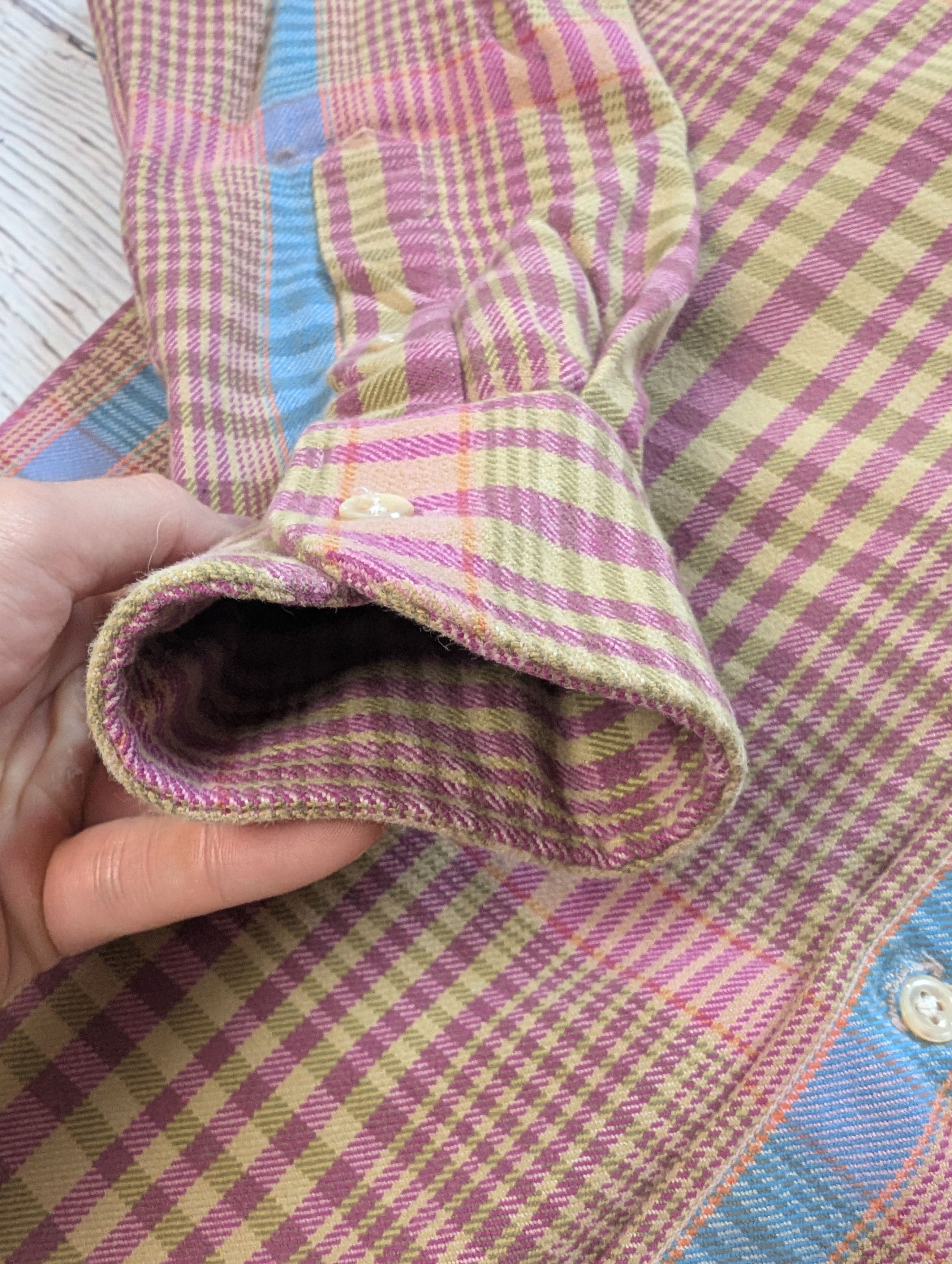 Our Legacy Our Legacy heavy colorful flannel overshirt jacket Size US M / EU 48-50 / 2 - 4 Thumbnail