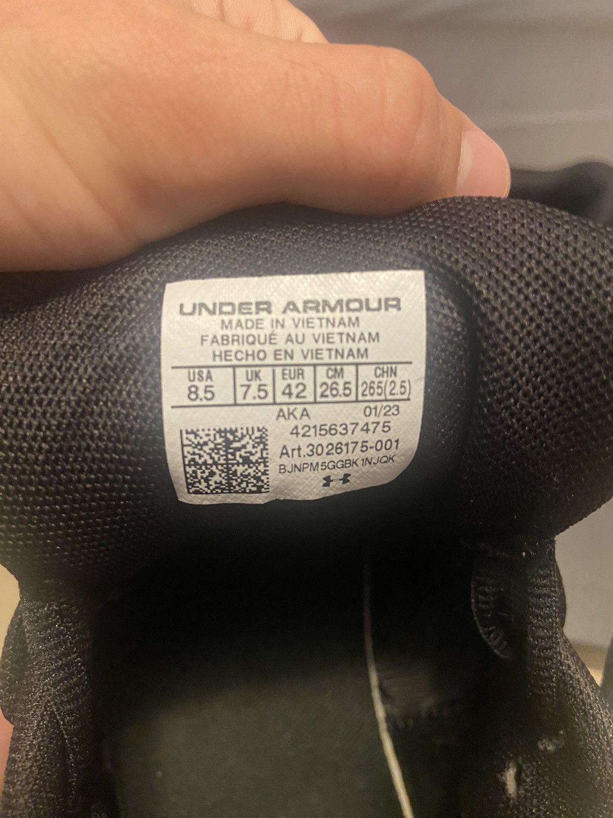 Under Armour Under Armor Charged Assert 10 size 8.5 Size US 8.5 / EU 41-42 - 5 Thumbnail