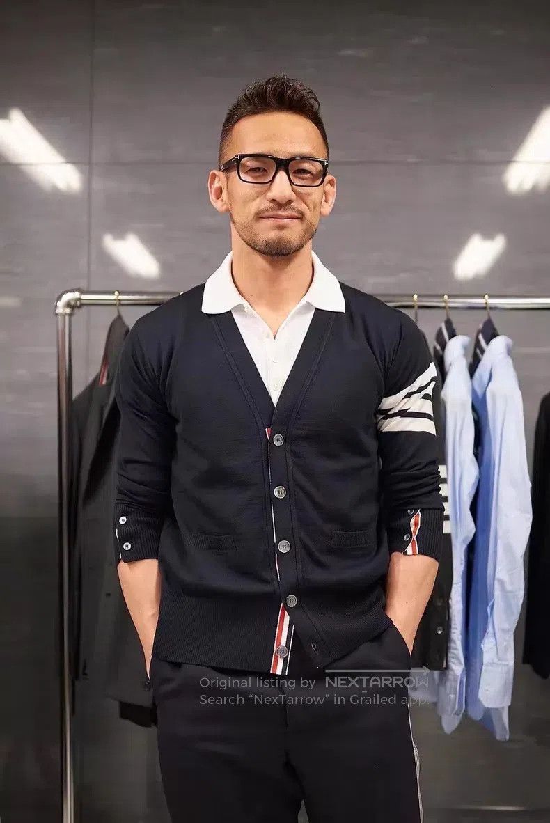 Thom Browne Thom Browne Wool Cardigan Size US M / EU 48-50 / 2 - 8 Thumbnail