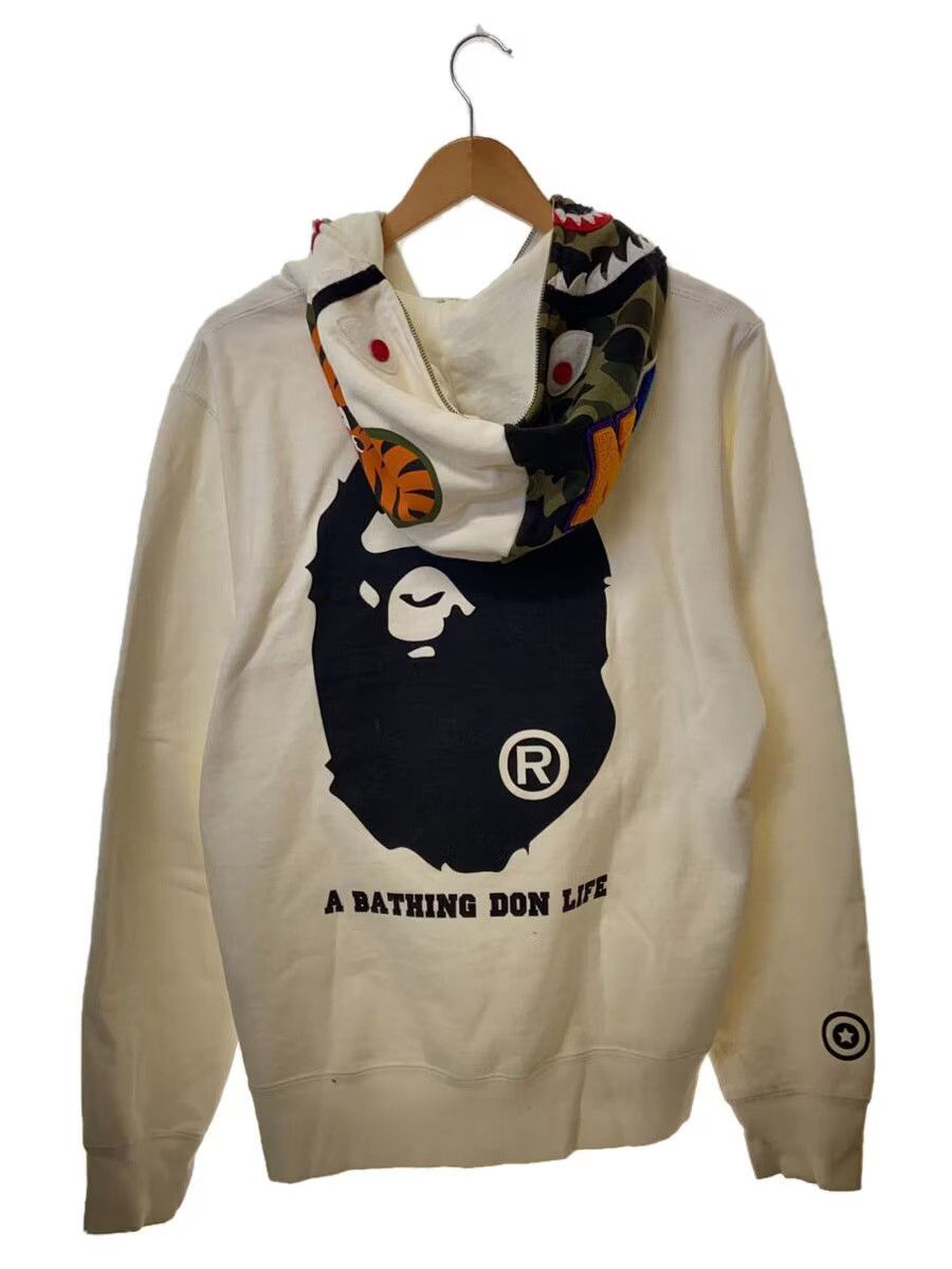 Bape BAPE x Big Sean Print Ctn Collab Hdy White Size US L / EU 52-54 / 3 - 2 Thumbnail