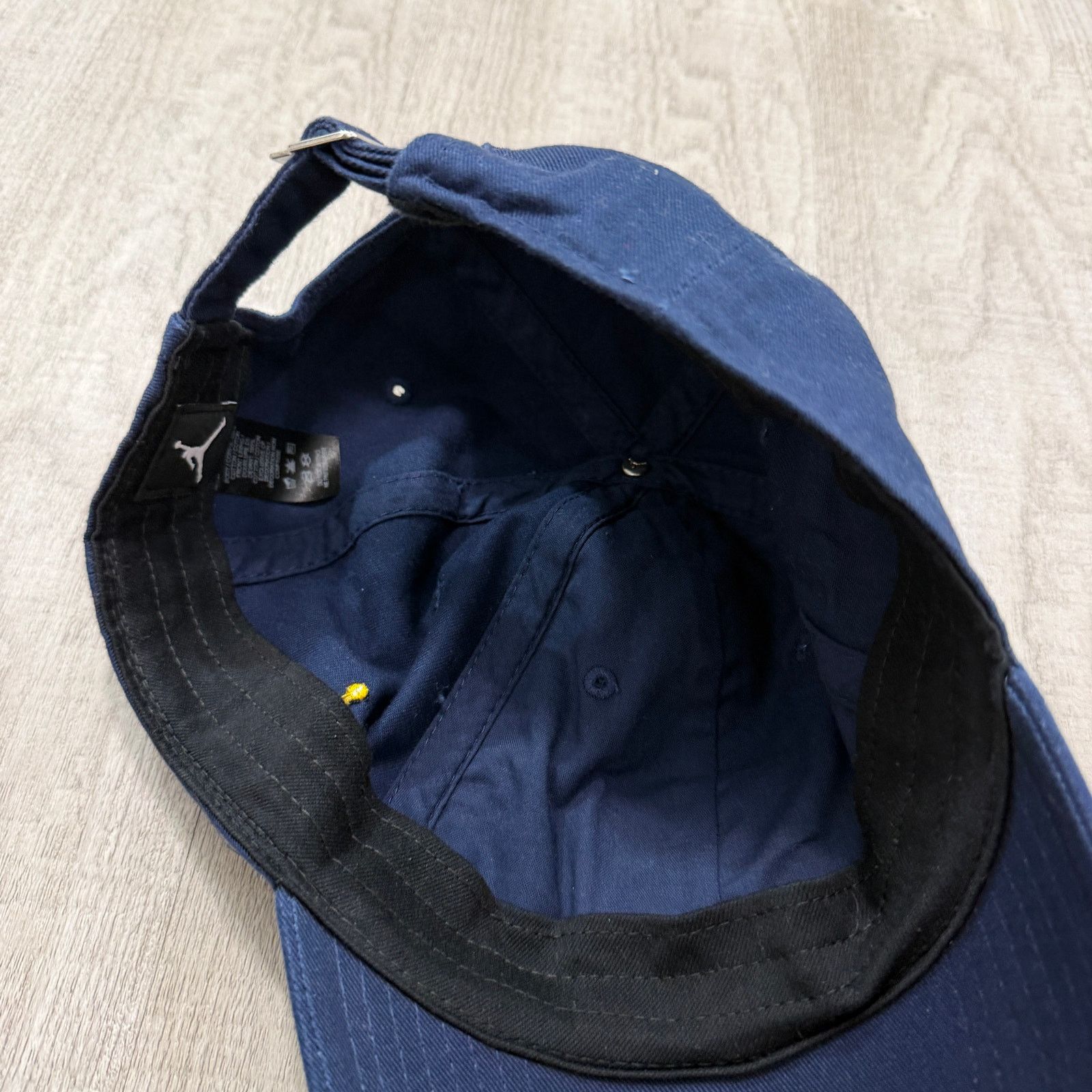 Jordan Brand Jordan Michigan Wolverines Strapback Hat Blue Baseball Size ONE SIZE - 5 Thumbnail