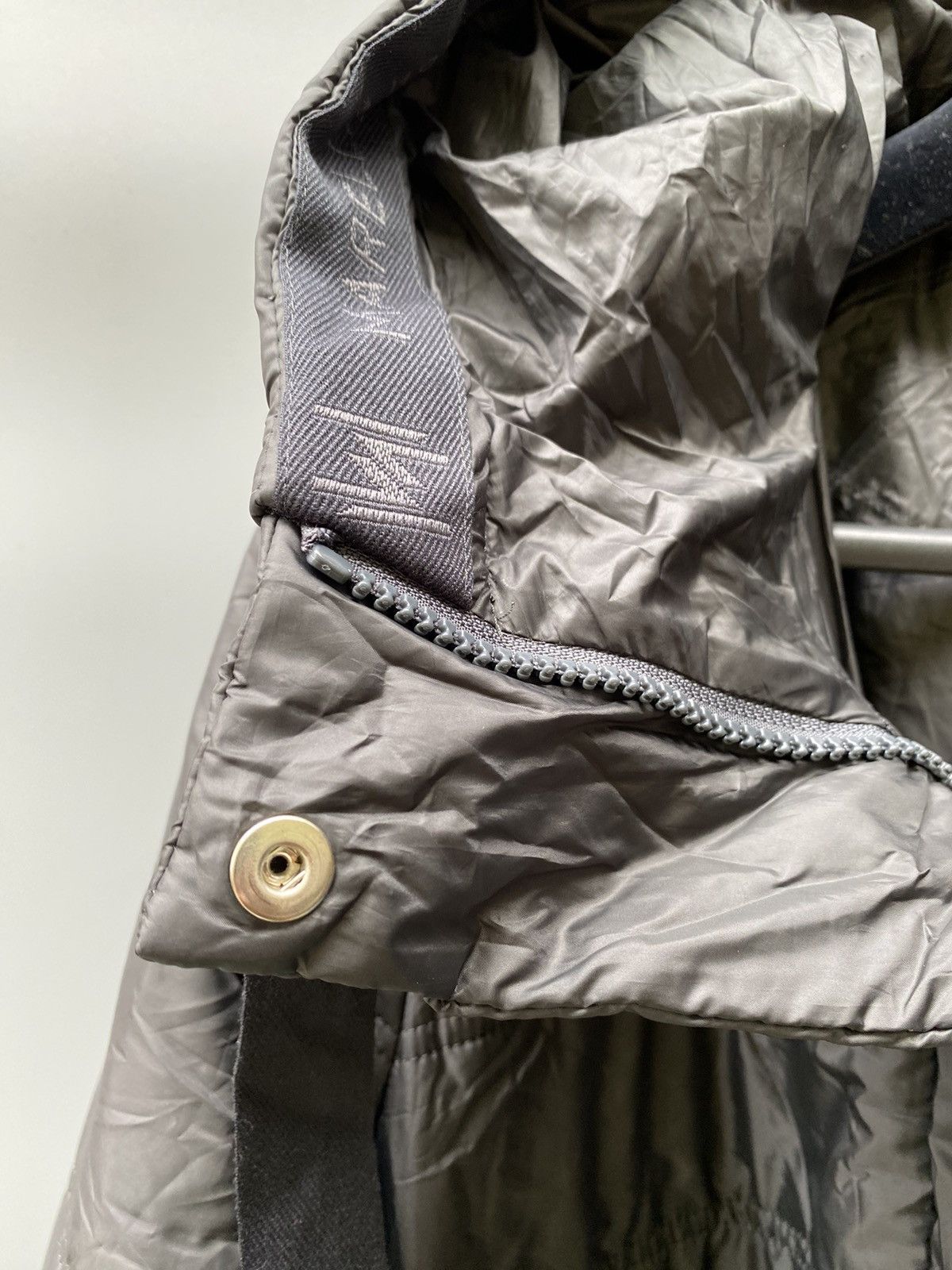 Marella × Max Mara Marella Monochrome Hooded Coat Size XS / US 0-2 / IT 36-38 - 6 Thumbnail