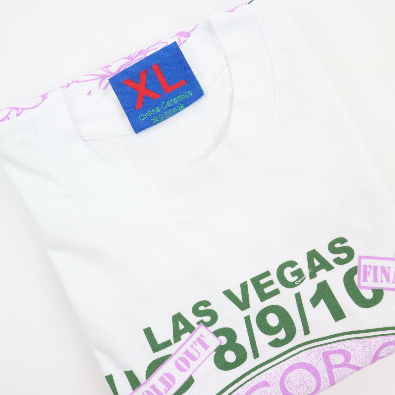 Band Tees × Online Ceramics Online Ceramics Las Vegas Dead Forever Final Shows T-shirt Size US XL / EU 56 / 4 - 3 Thumbnail