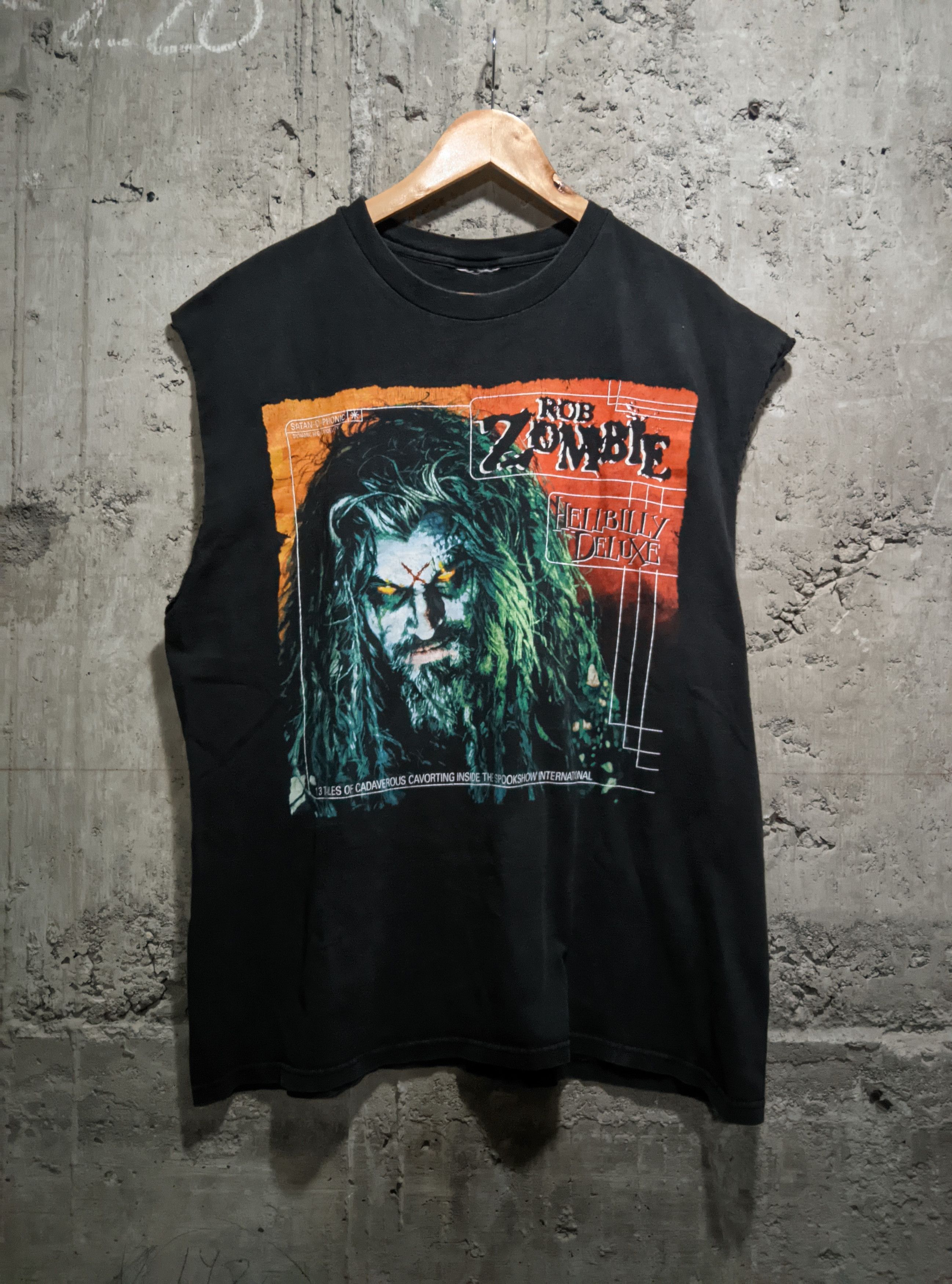 Band Tees × Vintage Vintage 1998 Rob zombie hellbilly deluxe t shirt Size US XL / EU 56 / 4 - 1 Thumbnail