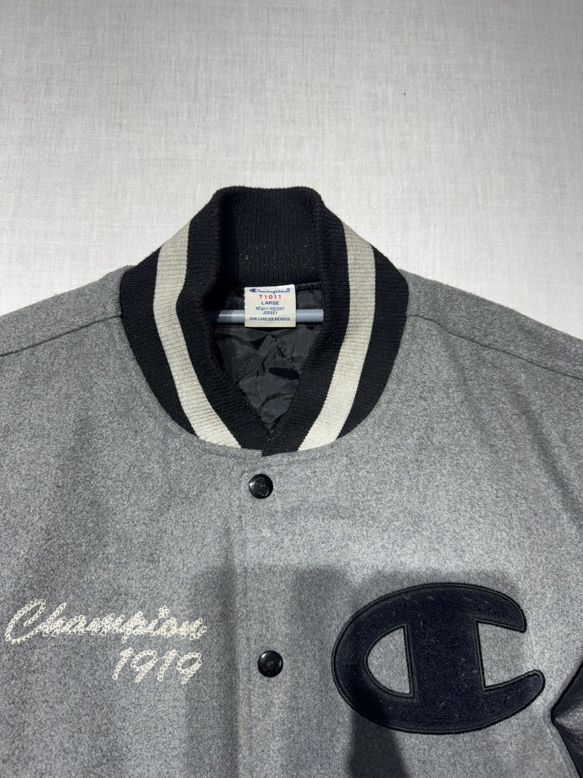 Champion CHAMPION VINTAGE VARSITY JACKET 🚀 Size US S / EU 44-46 / 1 - 3 Thumbnail