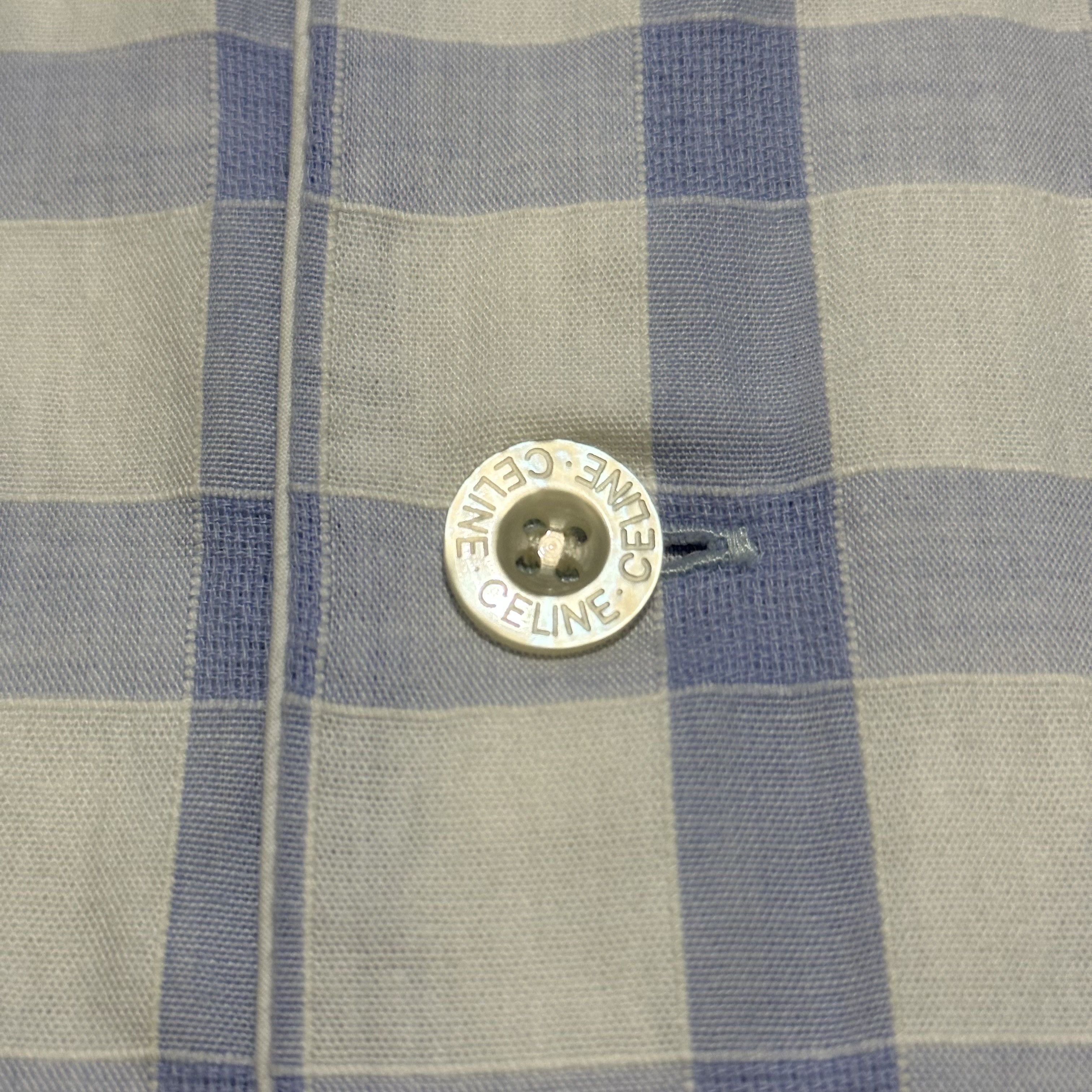 Celine Vintage Celine Button Ups Shirts Size US M / EU 48-50 / 2 - 5 Thumbnail