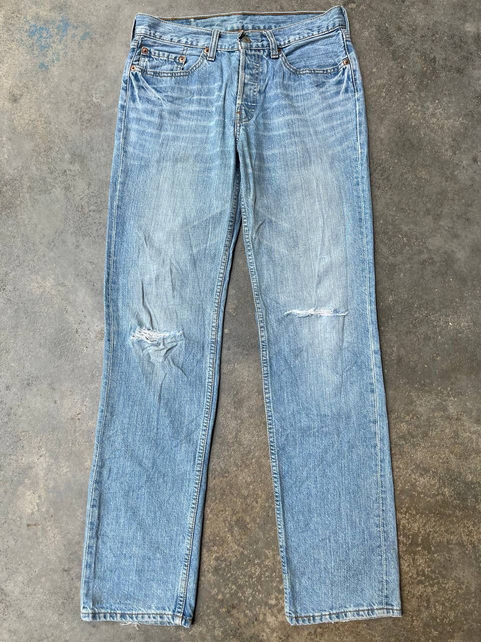 Levi's LEVIS 501 VINTAGE DISTRESSED STYLE Size US 31 - 5 Thumbnail