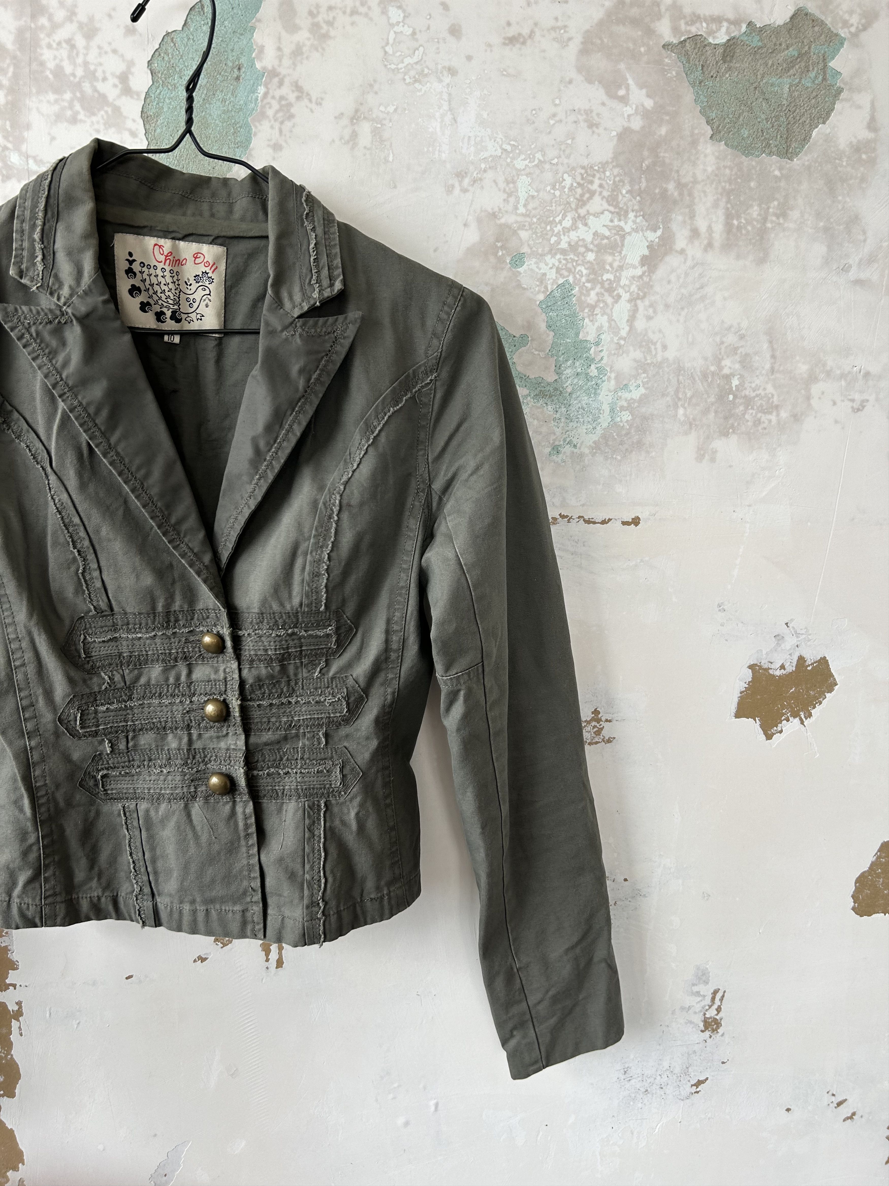Japanese Brand × Vintage Vintage Japanese blazer jacket Size S / US 4 / IT 40 - 2 Thumbnail