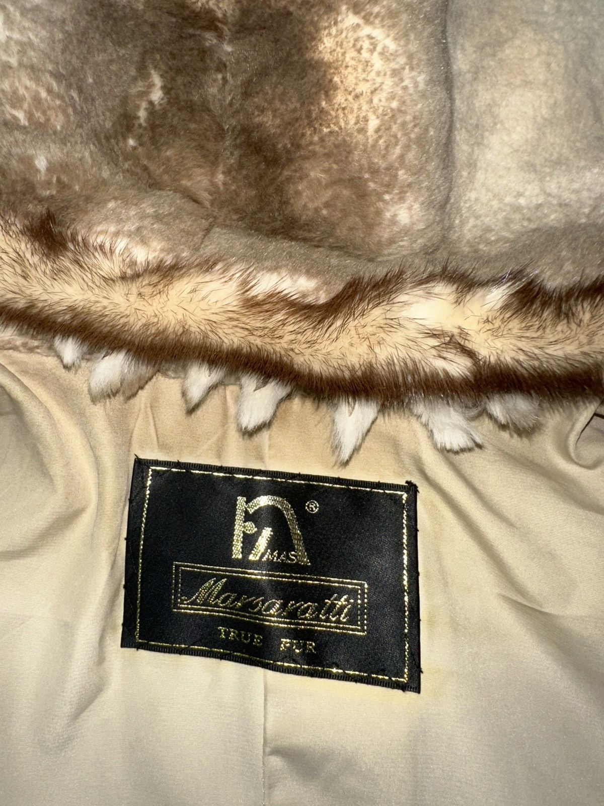 Other Natural Gold Mink Coat Mens Vintage Size US S / EU 44-46 / 1 - 5 Thumbnail