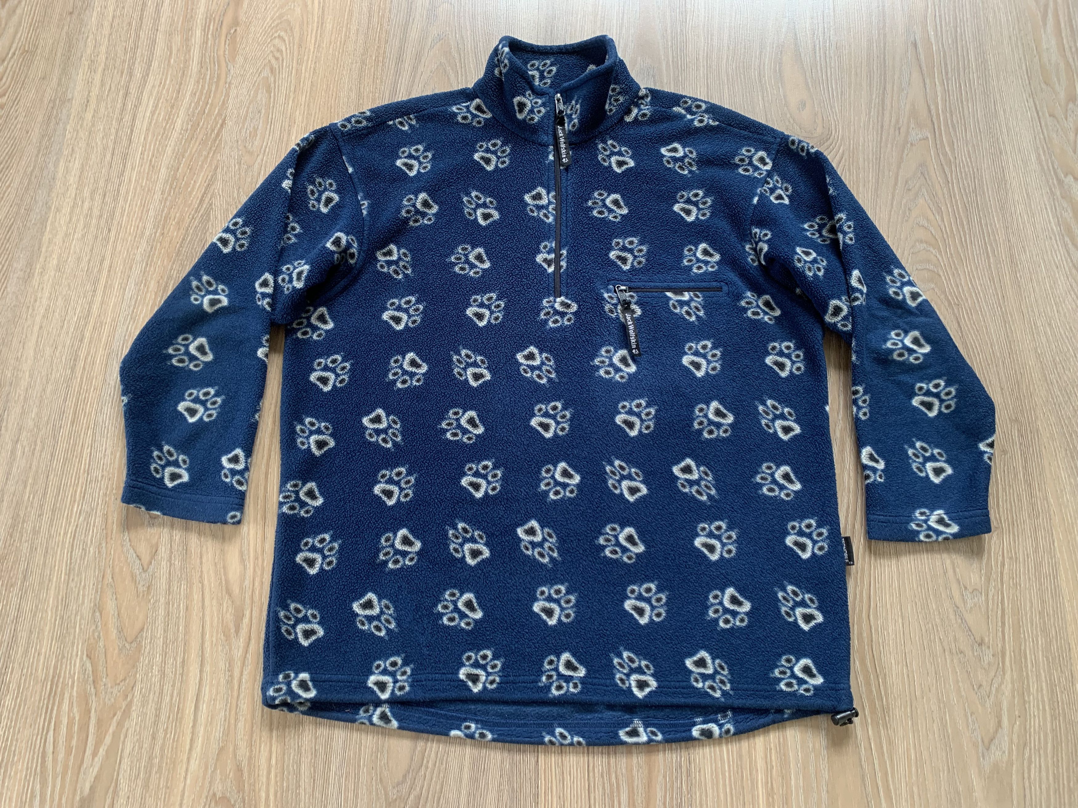 Jack Wolfskin Jack Wolfskin Outdoor Vintage Half Zip Fleece Sweater Size US M / EU 48-50 / 2 - 3 Thumbnail