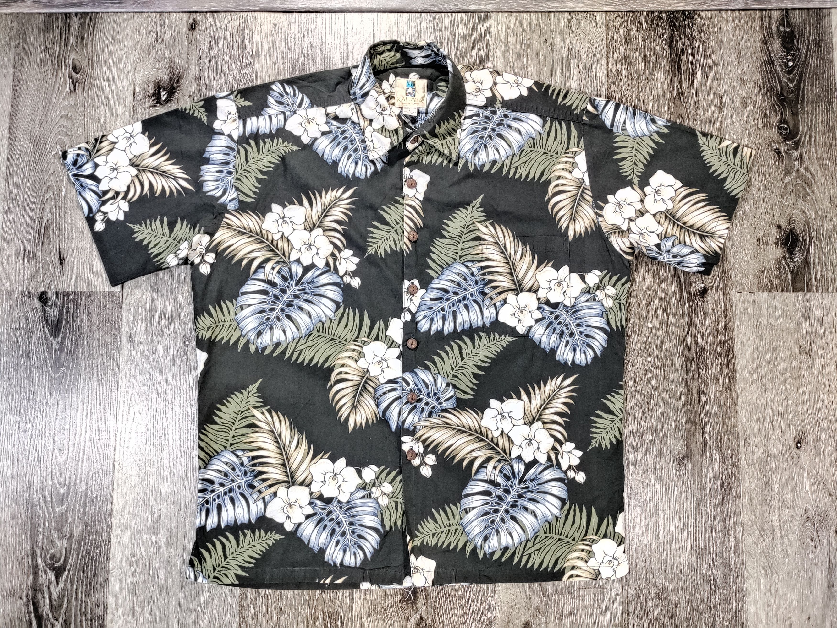 Vintage Kahala Men's Shirt Size US XL / EU 56 / 4 - 4 Thumbnail