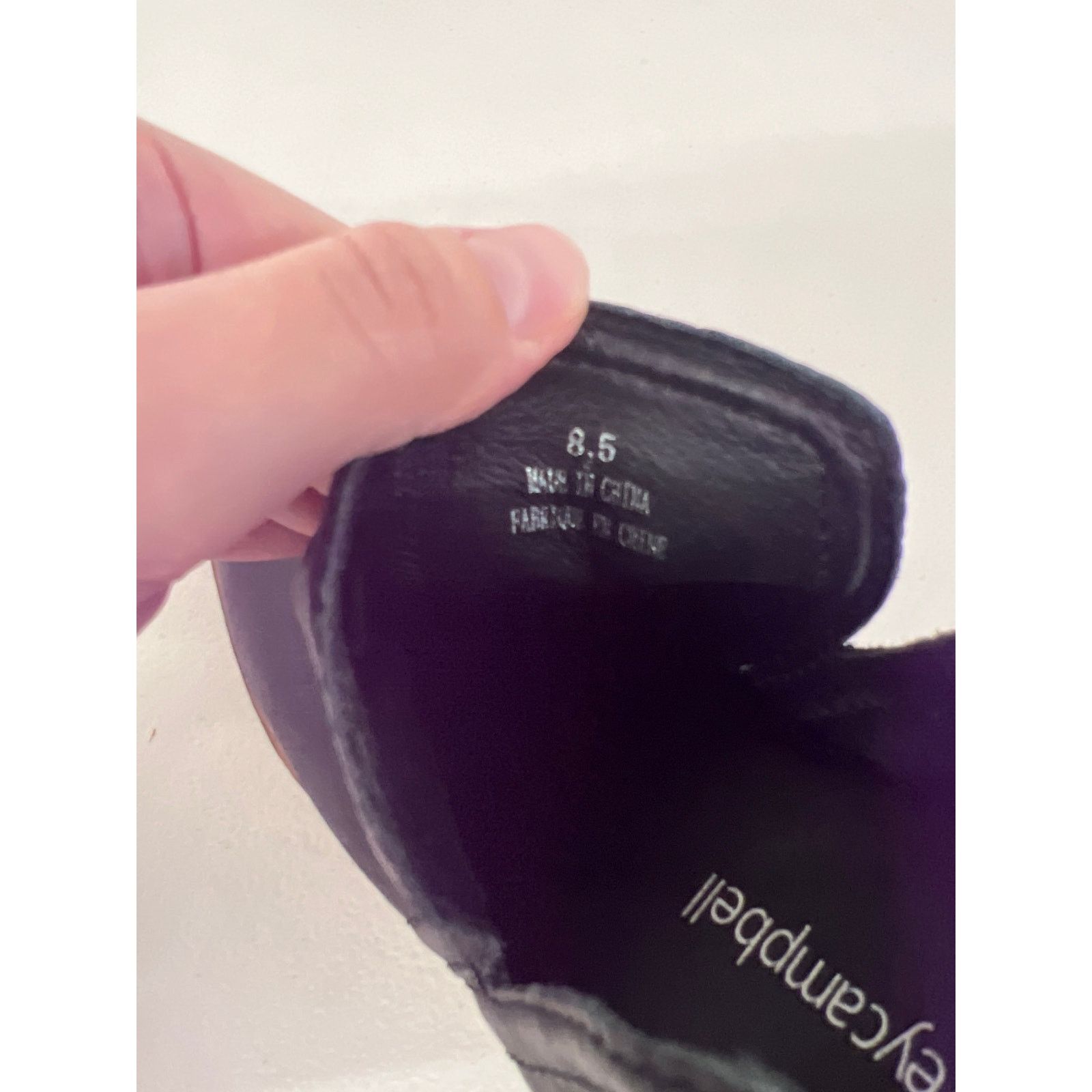 Jeffrey Campbell Jeffrey Campbell sz 8.5 black booties pull on leather chunky Size US 8.5 / IT 38.5 - 6 Thumbnail