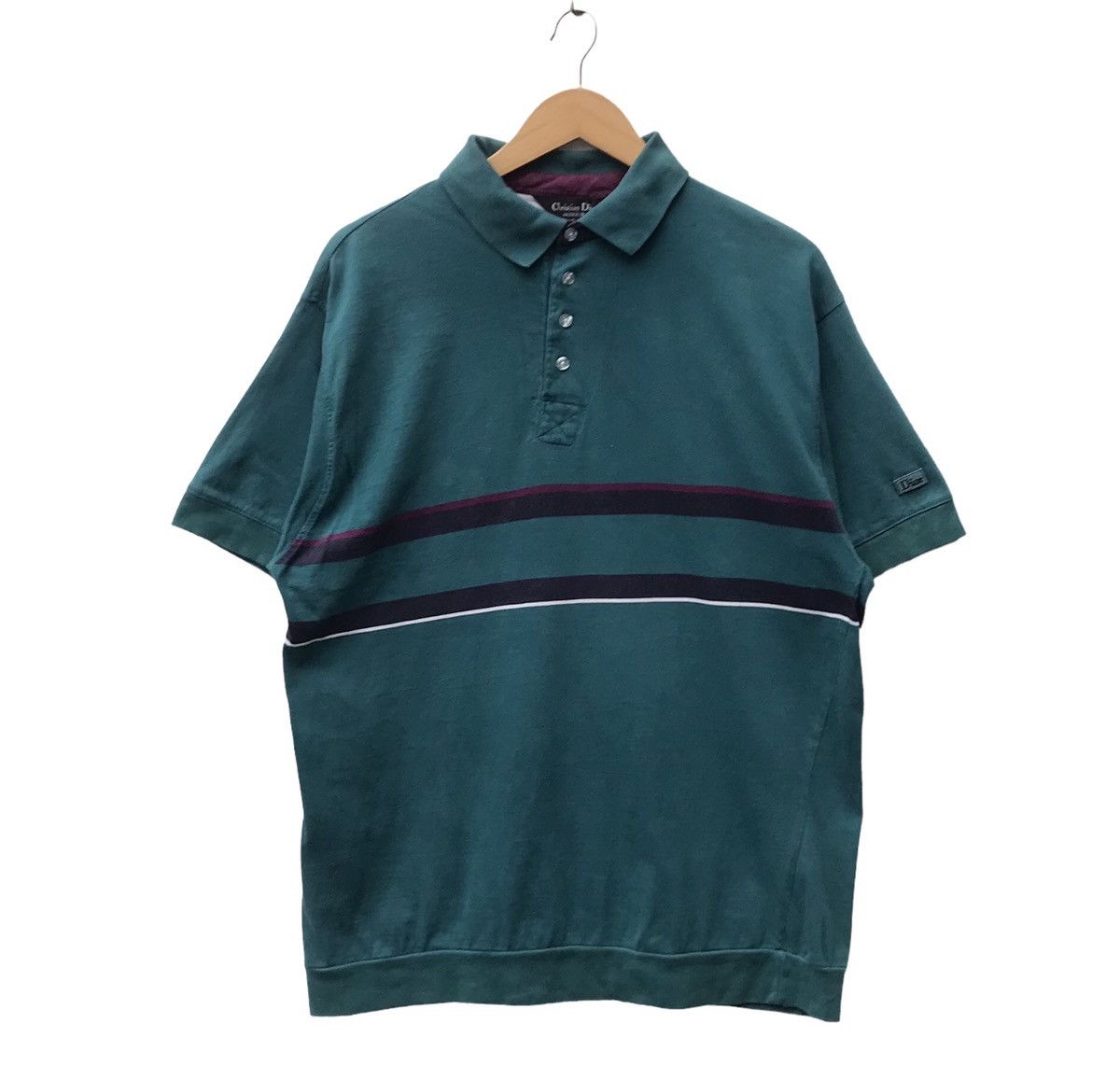Christian Dior Monsieur Vintage Christian Dior Monsieur Polo Shirt Size US L / EU 52-54 / 3 - 1 Thumbnail