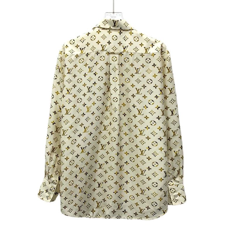 Louis Vuitton Louis Vuitton 23 beige logo presbyopic full print mulberry Size XS / US 0-2 / IT 36-38 - 2 Thumbnail