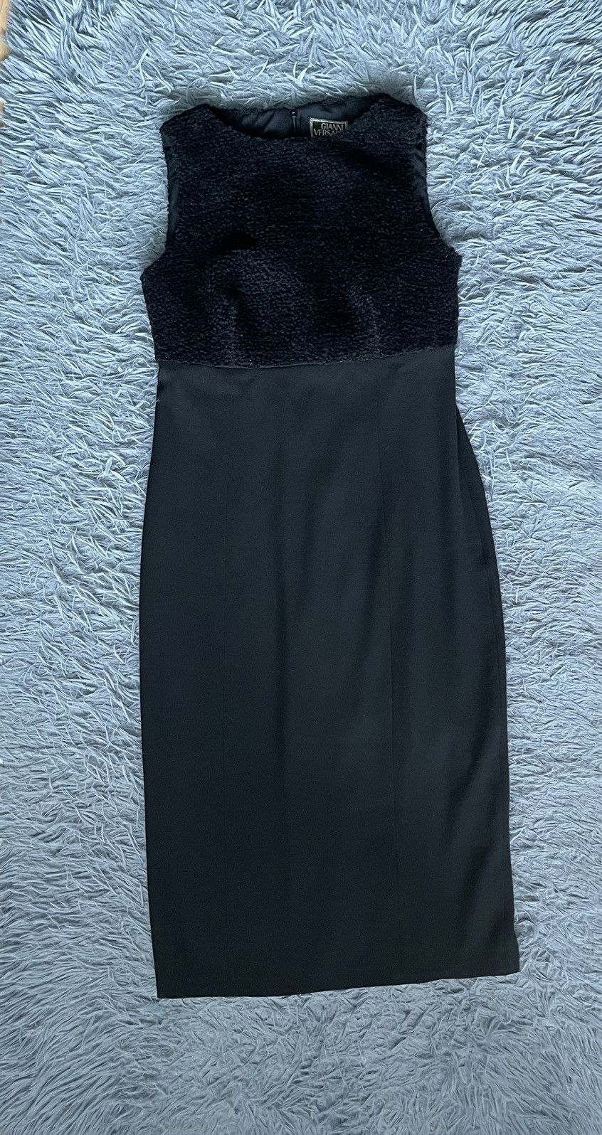 Versace Gianni Versace 90s archive Boucle wool dress Size S / US 4 / IT 40 - 11 Thumbnail