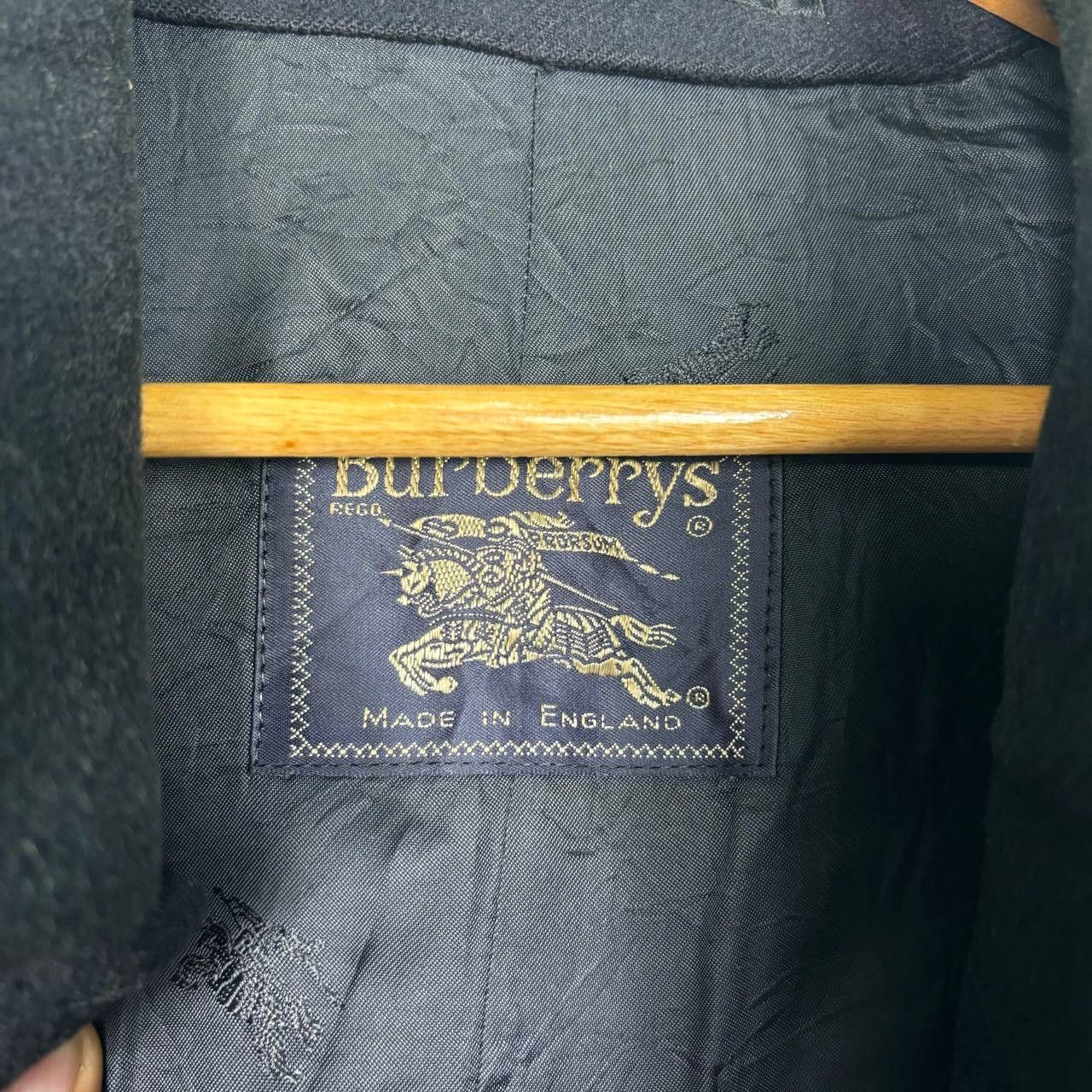 Burberry Burberry Cashmere Long Jacket Trench Coat Black Size US L / EU 52-54 / 3 - 6 Thumbnail