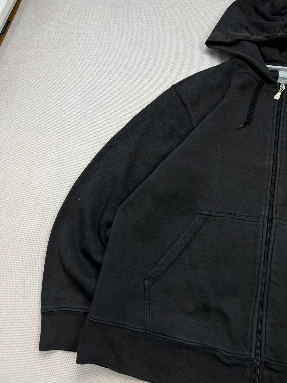 Nike × Vintage Hoodie Nike small logo zipped vintage 00’s y2k black Size US L / EU 52-54 / 3 - 5 Thumbnail